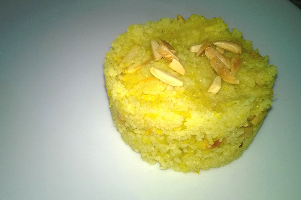 Orangen-Couscous