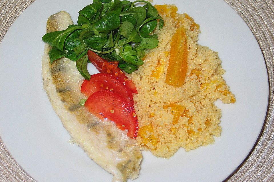 Orangen-Couscous