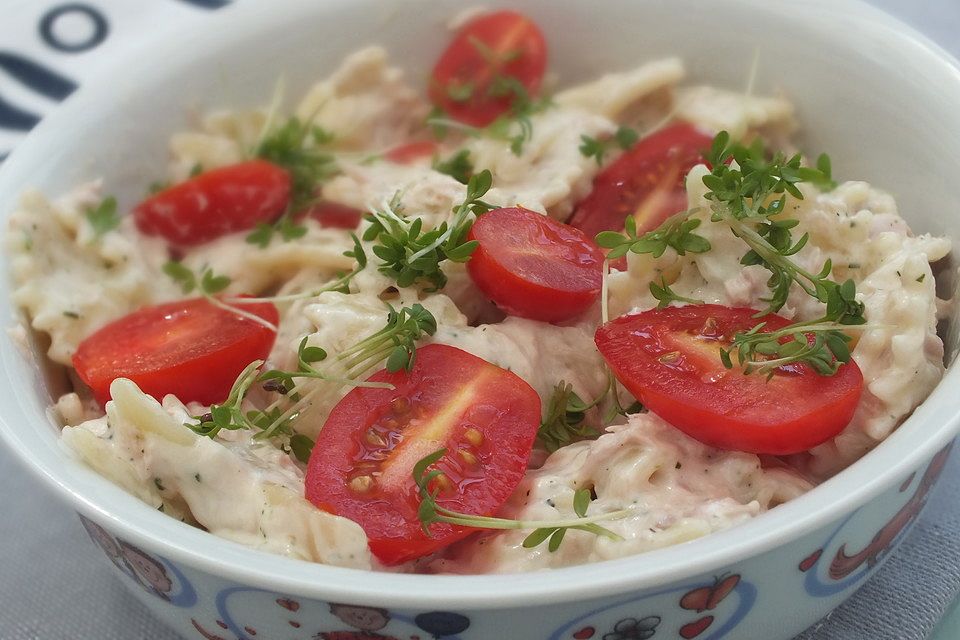 Nudelsalat mit Thunfisch