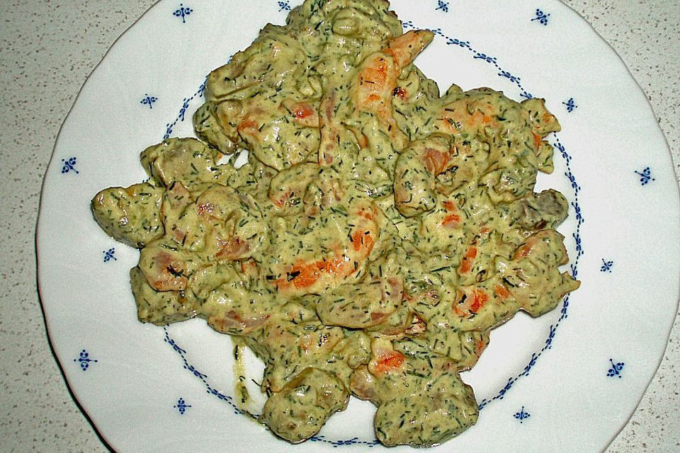 Dill - Krabben mit Avocado