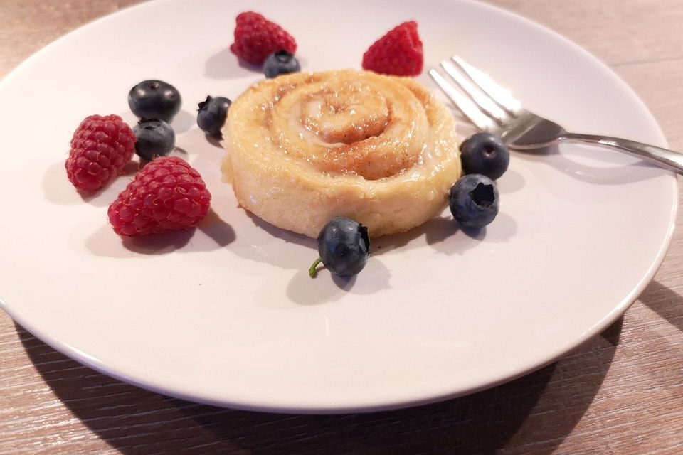 Zimtschnecken mit Frischkäse-Glasur