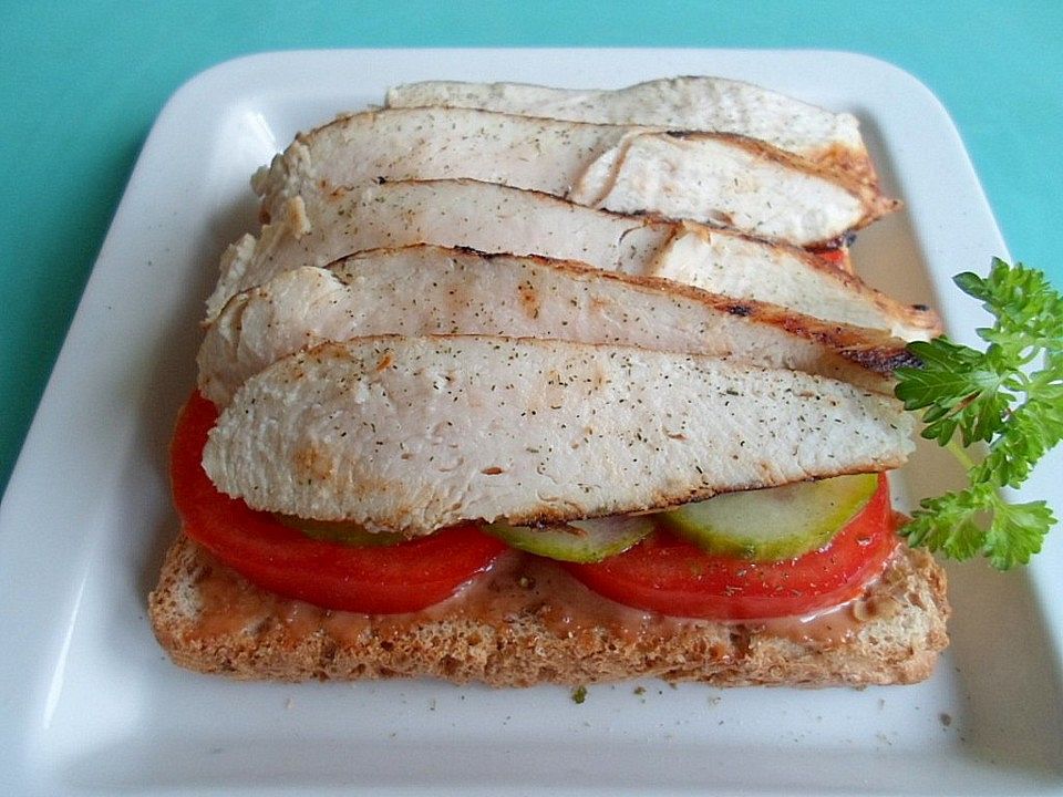 Sandwich mit gebratener Putenbrust von Küchenmäuschen95| Chefkoch