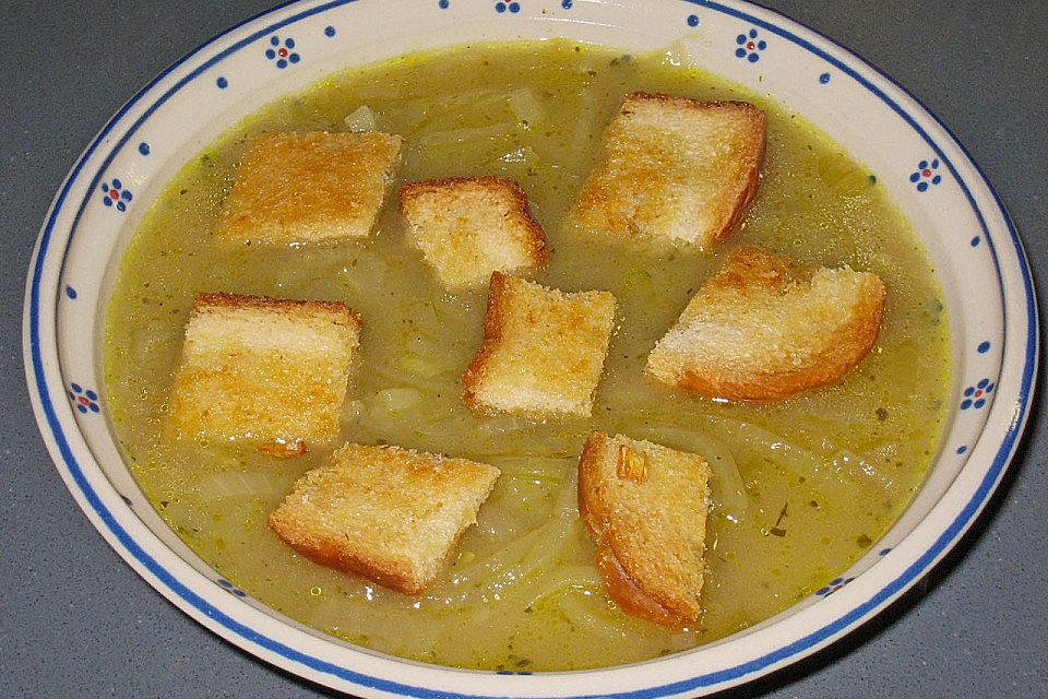 Französische Zwiebelsuppe