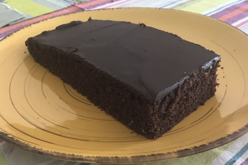 Sacherkuchen vom Blech Sacherkuchen vom Blech