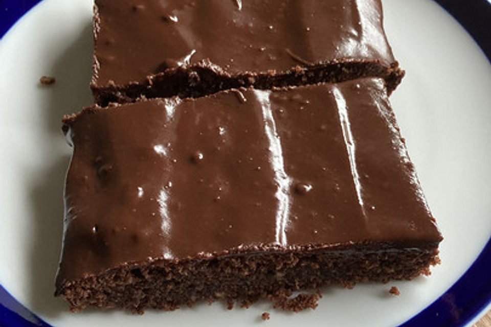 Sacherkuchen vom Blech Sacherkuchen vom Blech