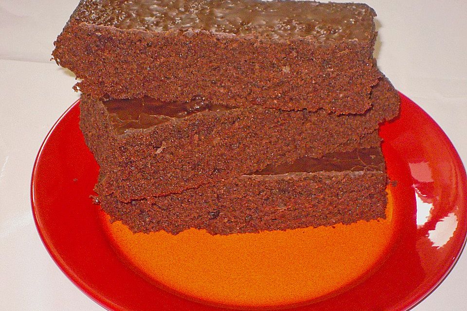 Sacherkuchen vom Blech Sacherkuchen vom Blech