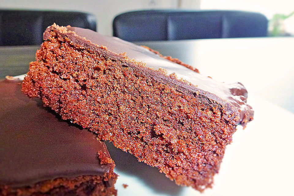 Sacherkuchen vom Blech Sacherkuchen vom Blech