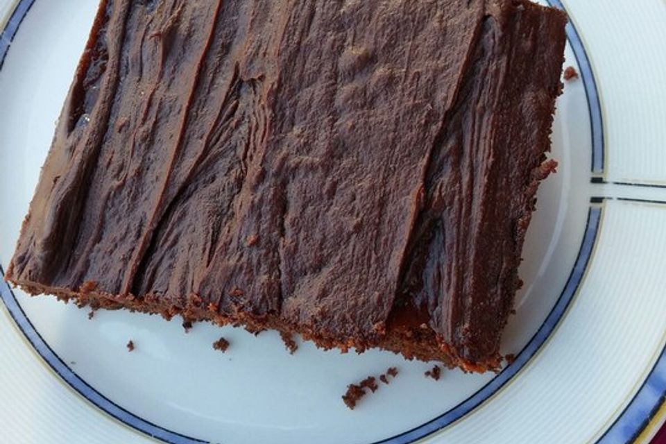 Sacherkuchen vom Blech Sacherkuchen vom Blech