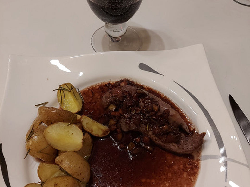 Lamm an Balsamico-Feigen-Sauce von smokey1| Chefkoch