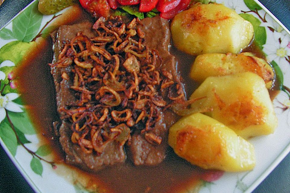 Wiener Zwiebelrostbraten