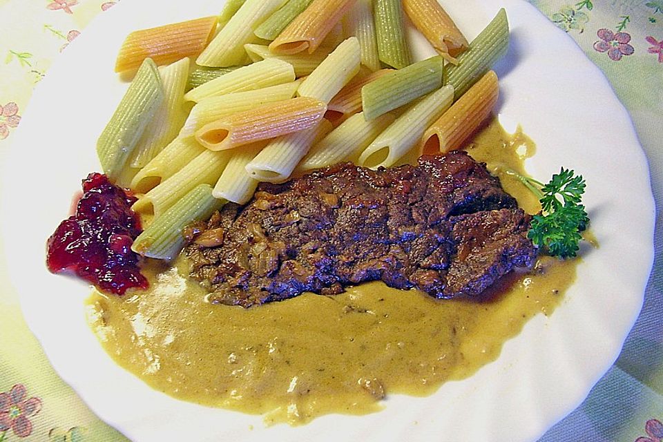 Gedünsteter Rostbraten