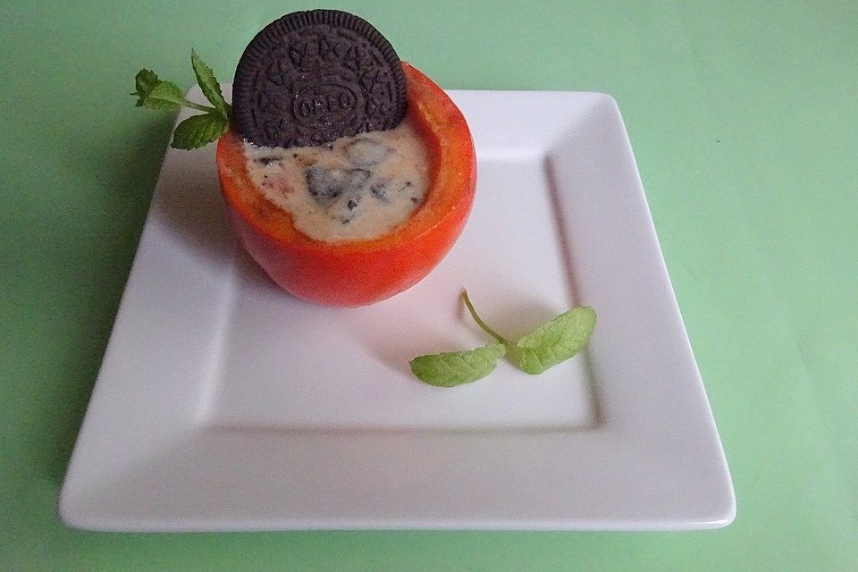 Oreo-Kaki Dessert