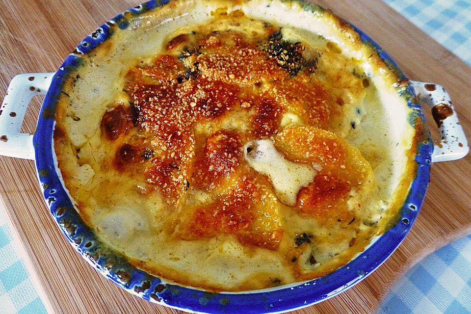 Kartoffel-Zucchini-Gratin