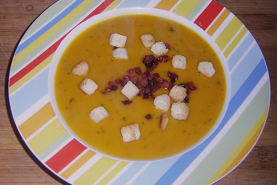 Frenzys Kürbis-Karotten-Suppe