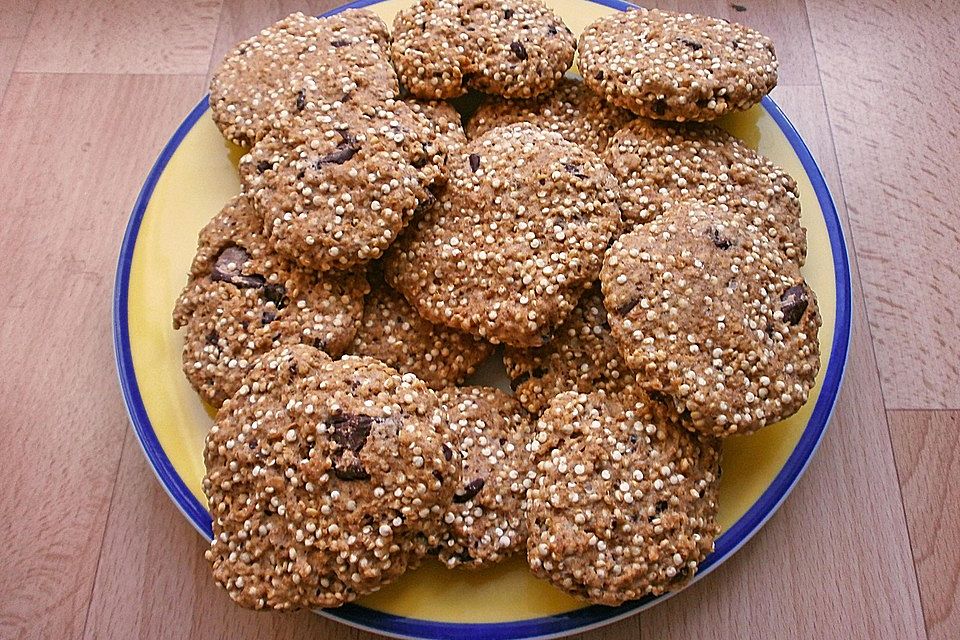 Quinoa-Schokoladenkekse Quinoa-Schokoladenkekse