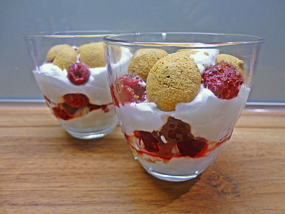 Amarettini-Himbeer Nachtisch von Lele_1 | Chefkoch