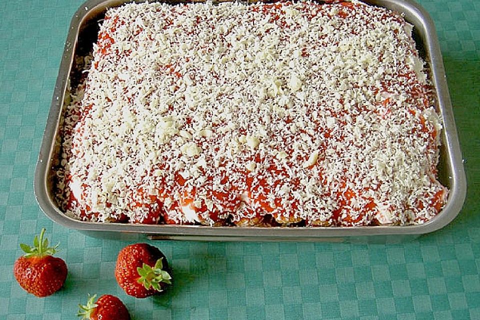 Erdbeerlasagne Erdbeerlasagne