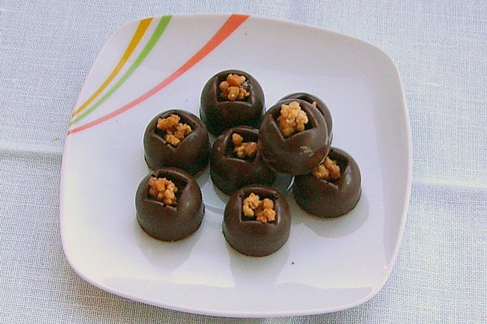 Pralinen: Toffee-Sahne Karamell