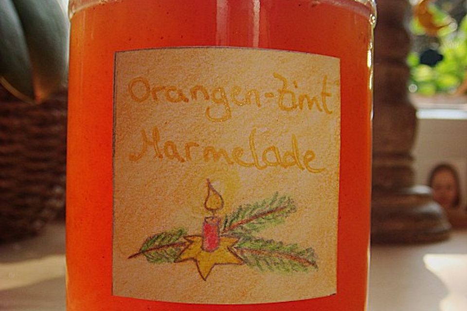 Orangen-Zimt-Marmelade