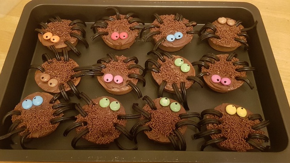 Spinnenmuffins für Halloween von KattyB87
