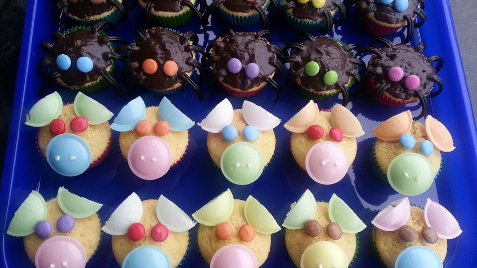 Spinnenmuffins für Halloween von KattyB87