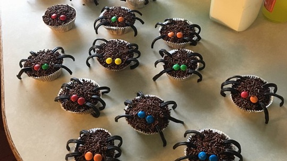 Spinnenmuffins für Halloween von KattyB87