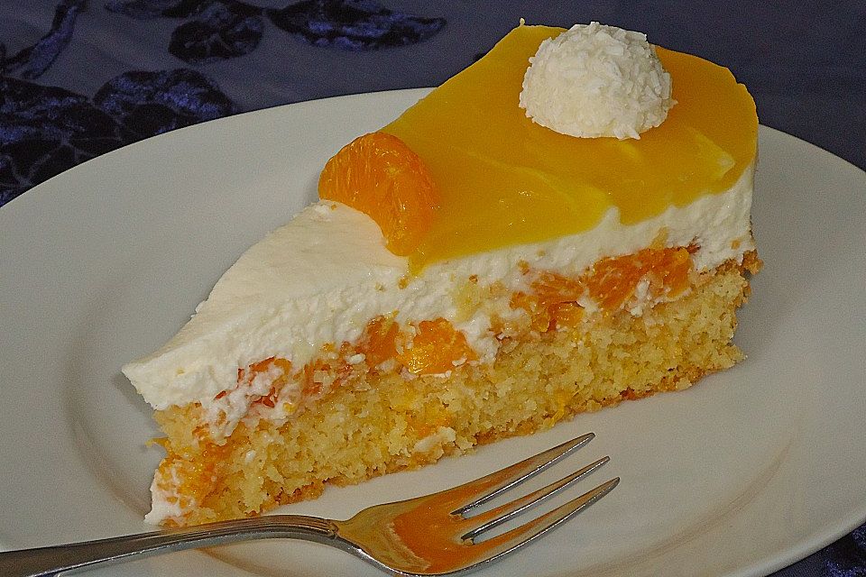 Mandarinen-Kokos Torte