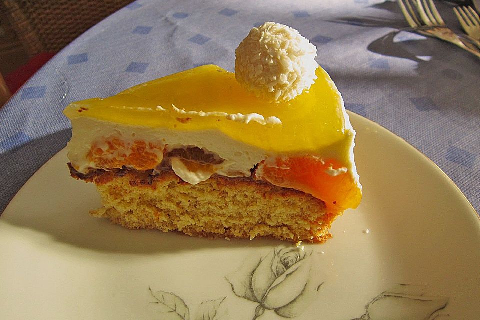 Mandarinen-Kokos Torte