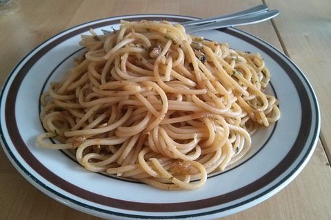 Spaghetti Mit Scharfer Sauce Von Chris_die_mit_dem_Pfannenwender| Chefkoch