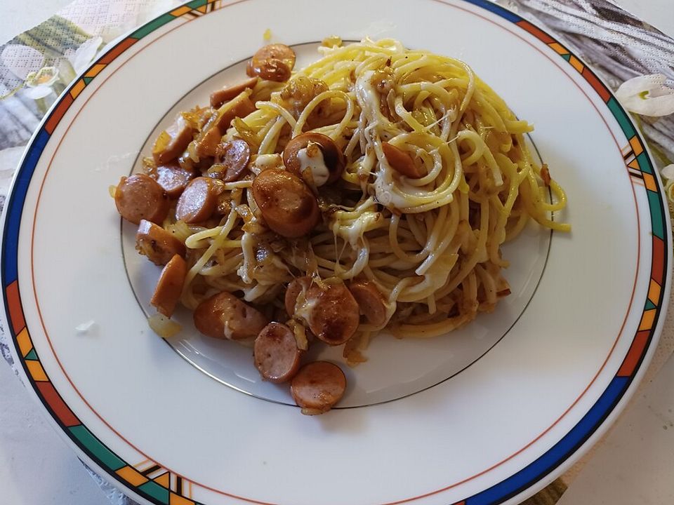 Spaghetti mit Käse und Maggi von bora0505| Chefkoch