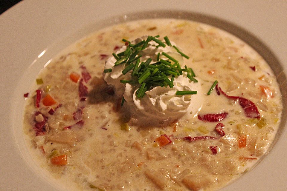 Bündner Gerstensuppe nach meiner Art