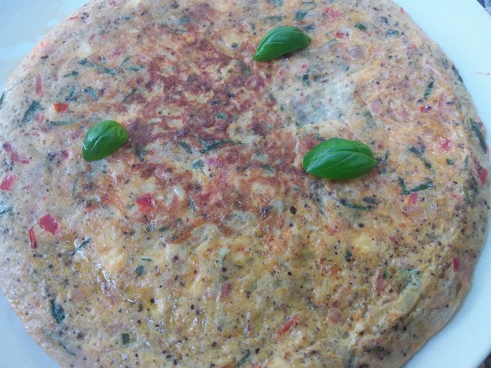 Reichhaltiges Omelette mit Zwiebeln und Speck von küchenpartisan| Chefkoch