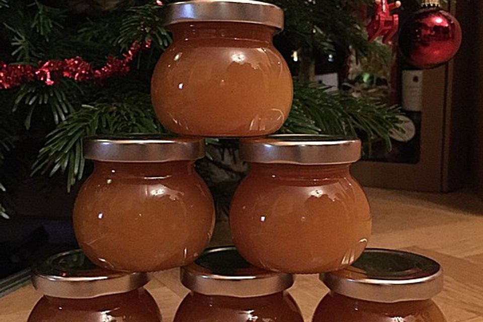 Orangen-Glühwein Konfitüre