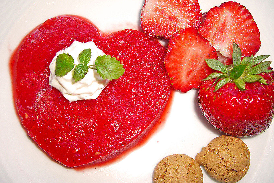 Mango-Himbeer Sorbet
