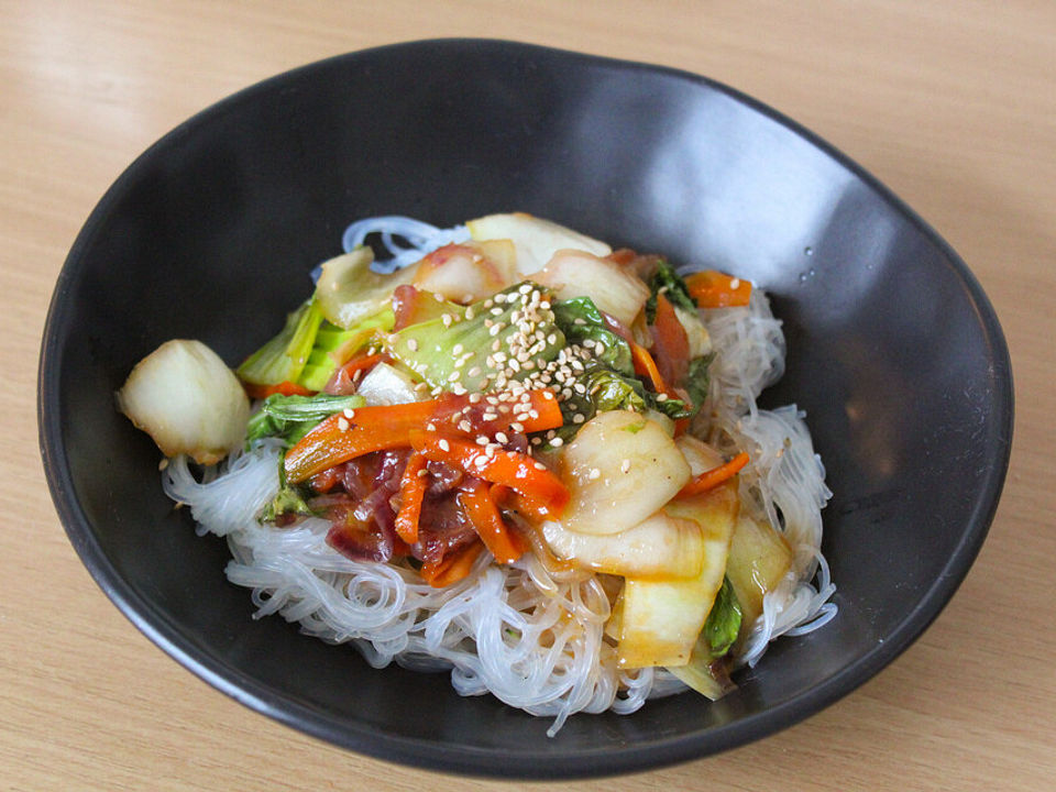 Schnelles Pak Choi-Karotten-Gemüse von anna--banana| Chefkoch