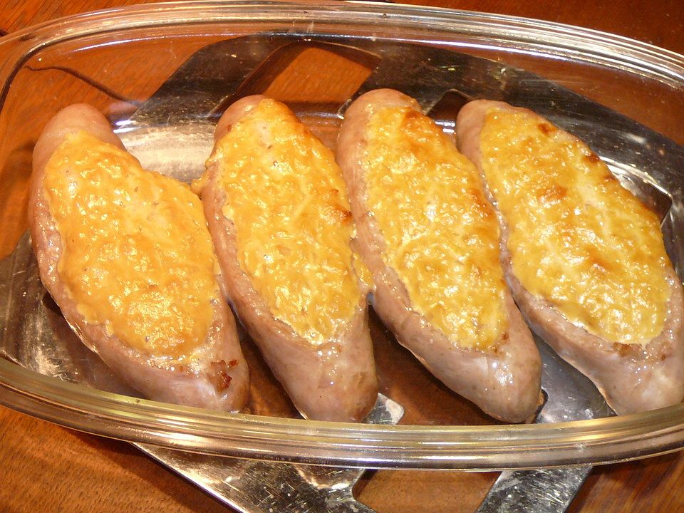 Gefüllte Bratwurst