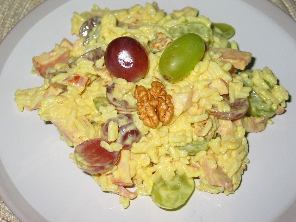 Reissalat mit Trauben und Nüssen von T-Sternchen| Chefkoch