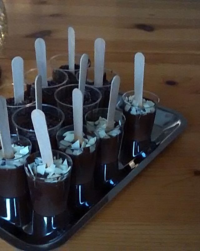 Nougat-Trinkschokolade am Spieß