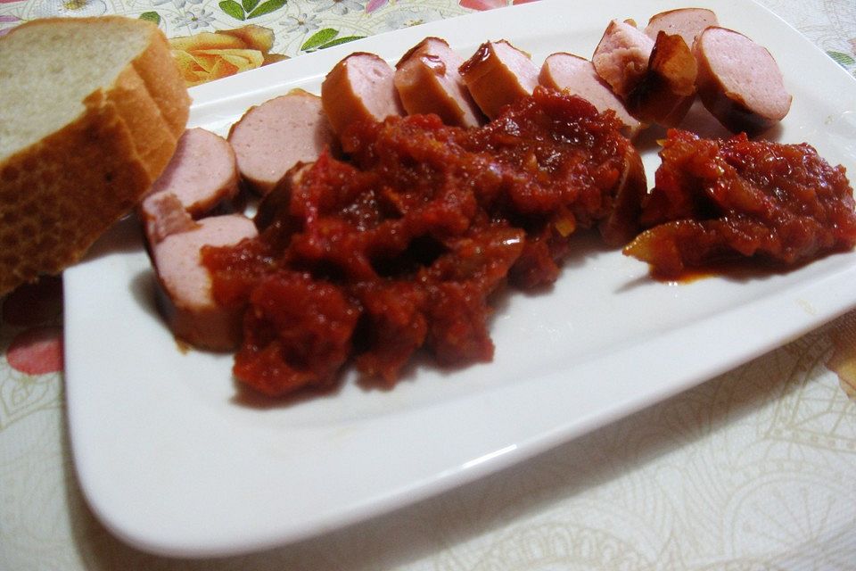 Currysoße für Currywurst