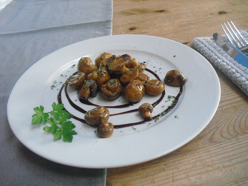 Gebratene Pilze mit Balsamico von Sivi| Chefkoch