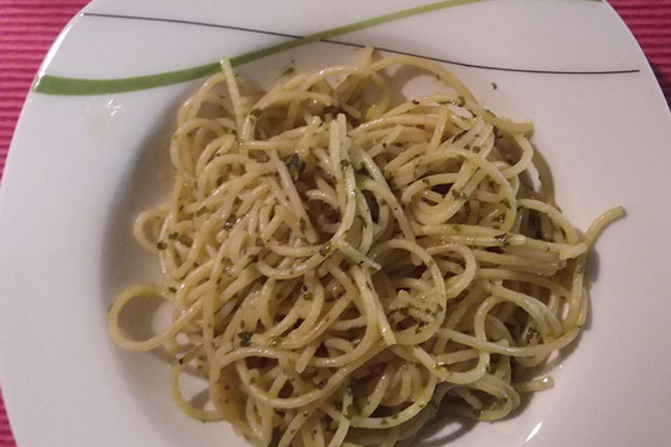 Spaghetti aglio e olio