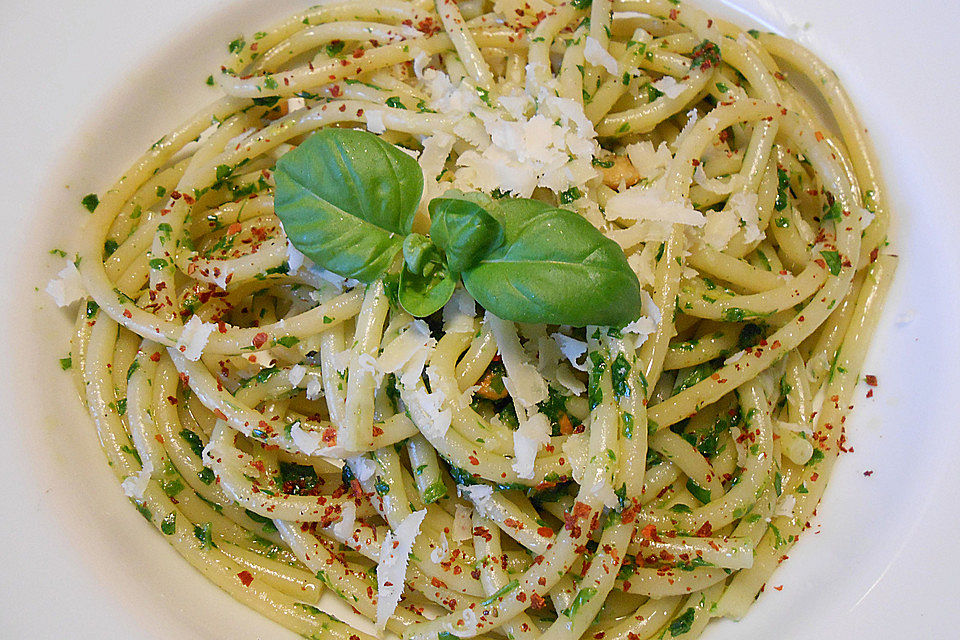 Spaghetti aglio e olio