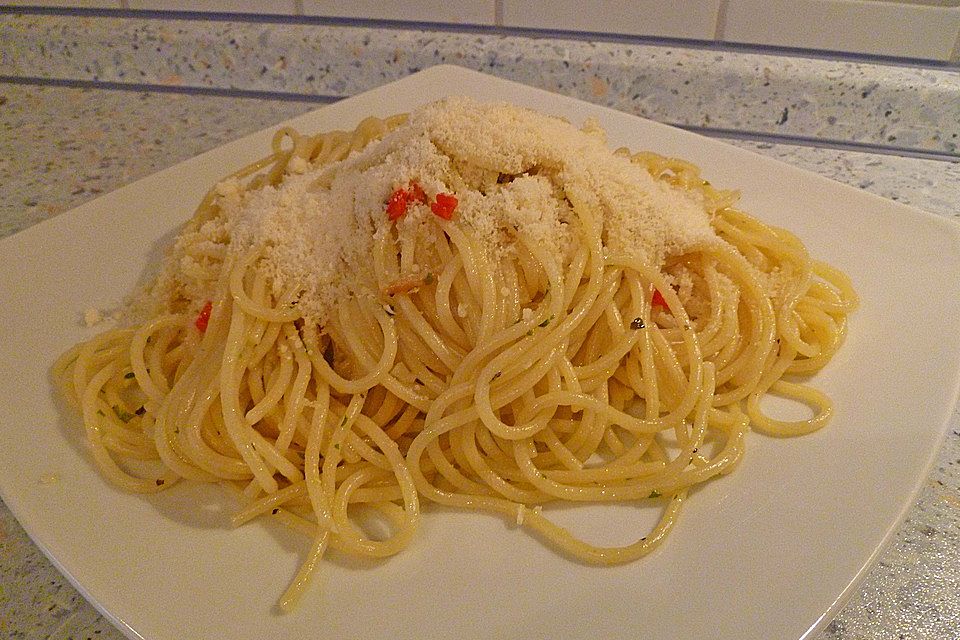 Spaghetti aglio e olio