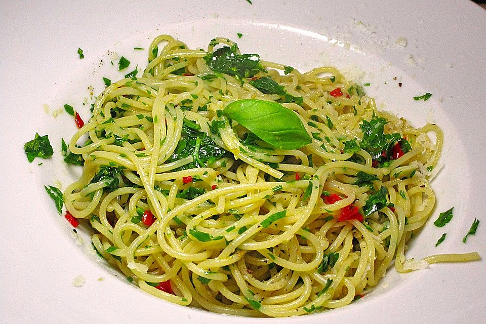 Spaghetti aglio e olio