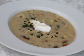 Champignon - Kartoffel - Suppe