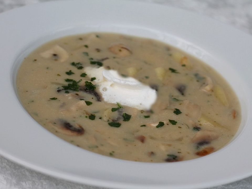 Champignon - Kartoffel - Suppe von Sab_| Chefkoch