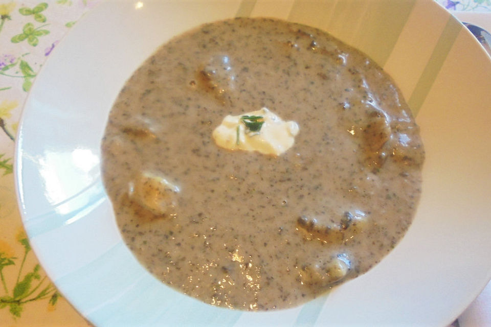 Champignon - Kartoffel - Suppe