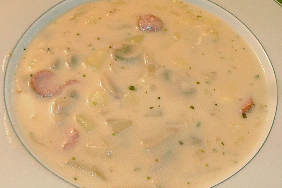 Champignon - Kartoffel - Suppe