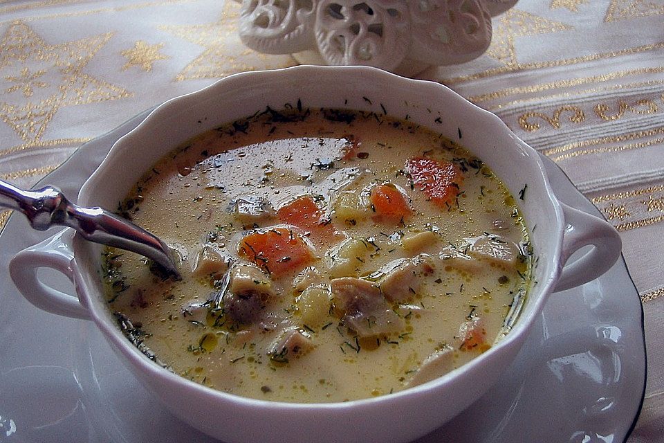 Champignon - Kartoffel - Suppe