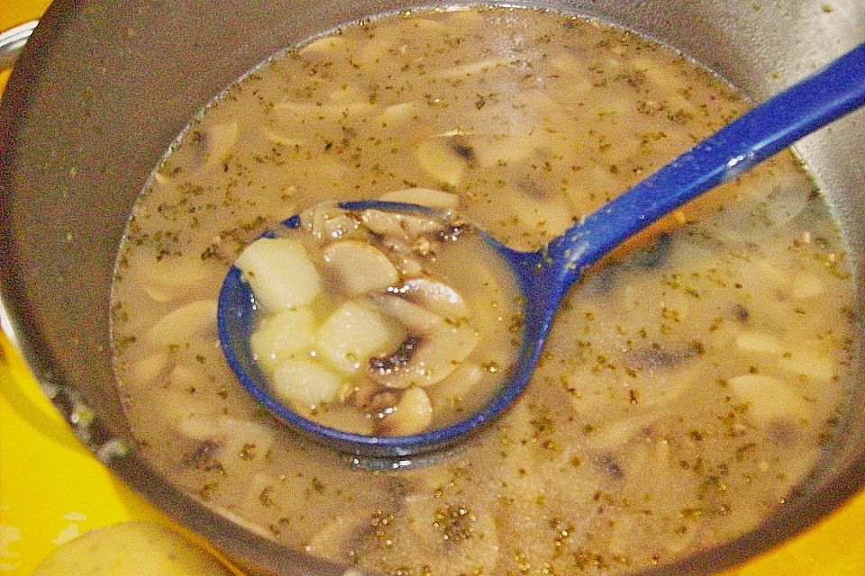 Champignon - Kartoffel - Suppe